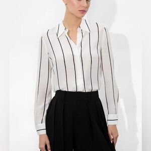 Alice + Olivia WILLA SILK BLOUSE
